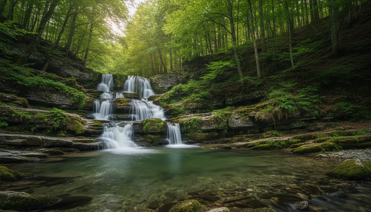 Cascade à Divonne-les-Bains : randonnées et chutes d'eau dans l'Ain