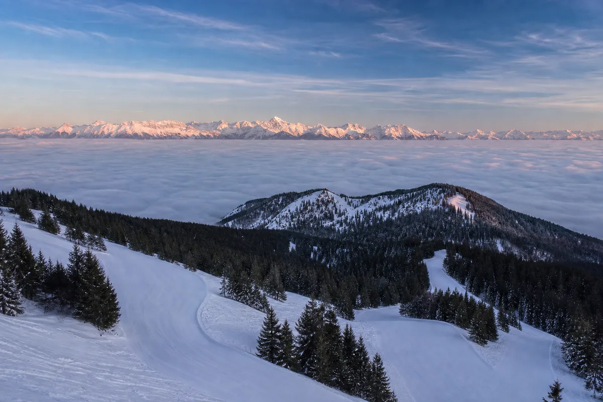 Ski près de Divonne-les-Bains : la station des Monts Jura